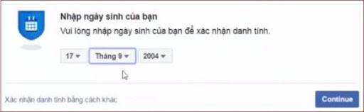 Gỡ checkpoint Facebook