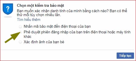 Gỡ checkpoint Facebook