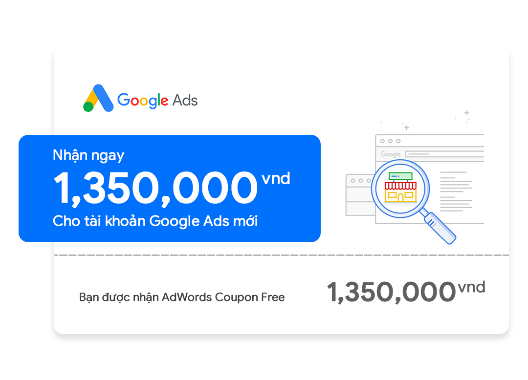 Mã khuyến mãi Google Ads